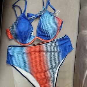 Shein High waist bikini set  Size 0XL